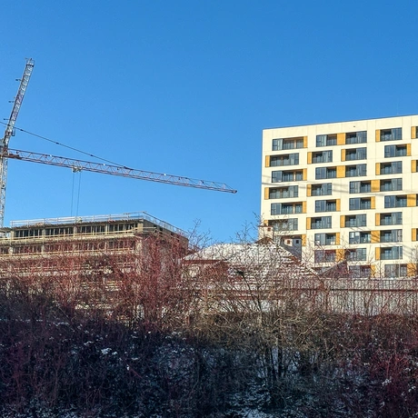 Rzeszów - II etap budowy kompleksu KrakoVska w Rzeszowie [styczeń 2025] - fot 5