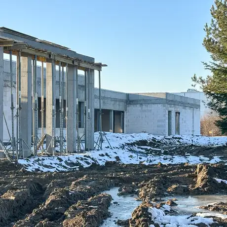 Rzeszów - Budowa żłobka na osiedlu Drabinianka [styczeń 2025] - fot 20