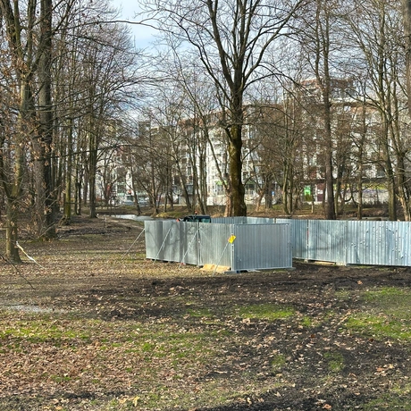 Rzeszów - Rewitalizacja parku na osiedlu Słocina [styczeń 2025] - fot 5