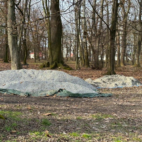 Rzeszów - Rewitalizacja parku na osiedlu Słocina [styczeń 2025] - fot 7