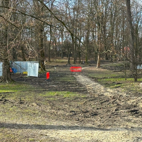 Rzeszów - Rewitalizacja parku na osiedlu Słocina [styczeń 2025] - fot 15
