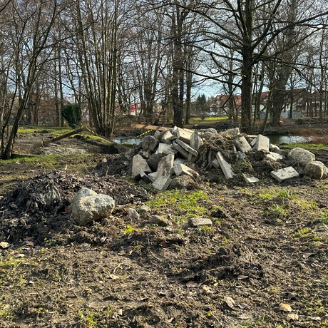 Rzeszów - Rewitalizacja parku na osiedlu Słocina [styczeń 2025] - fot 18