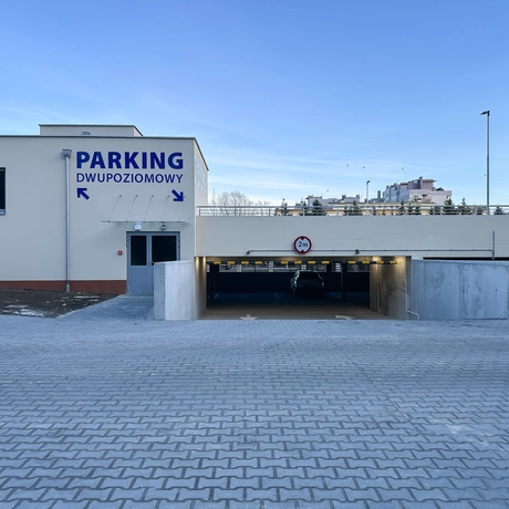 Rzeszów - Nowy parking dwupoziomowy przy szpitalu MSWiA w Rzeszowie - fot 33
