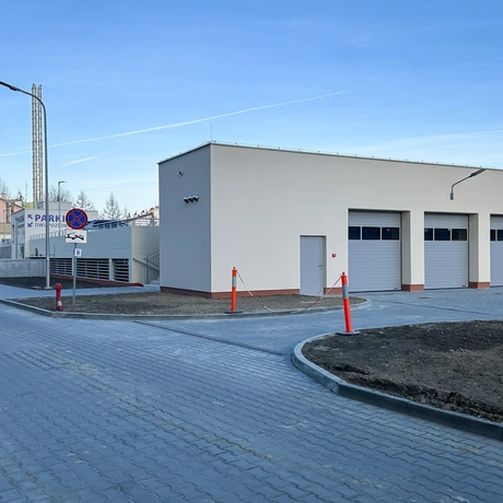 Rzeszów - Nowy parking dwupoziomowy przy szpitalu MSWiA w Rzeszowie - fot 17