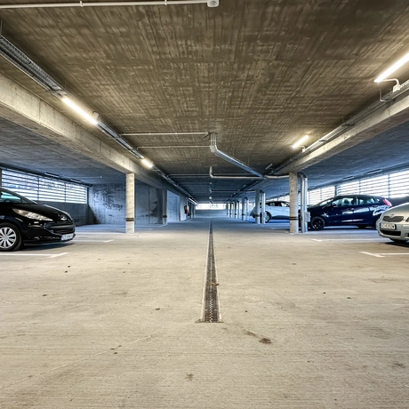 Rzeszów - Nowy parking dwupoziomowy przy szpitalu MSWiA w Rzeszowie - fot 14