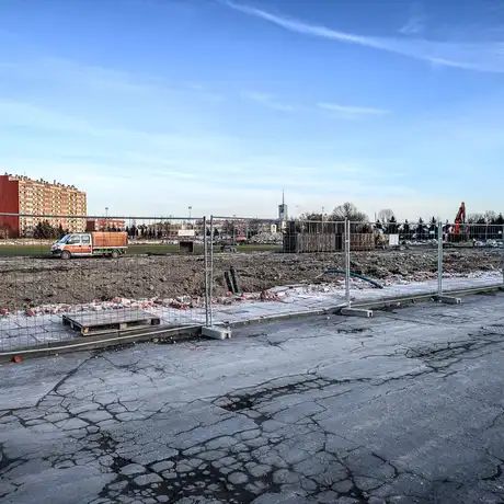 Rzeszów - Prace rozbiórkowe na stadionie Resovii przy ul. Wyspiańskiego [27.01.2025] - fot 29