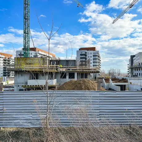 Rzeszów - IV etap budowy osiedla Bella Dolina na ul. Lubelskiej [styczeń 2025] - fot 19