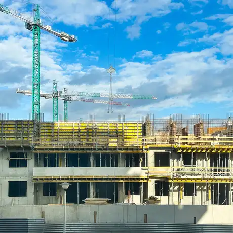 Rzeszów - IV etap budowy osiedla Bella Dolina na ul. Lubelskiej [styczeń 2025] - fot 14