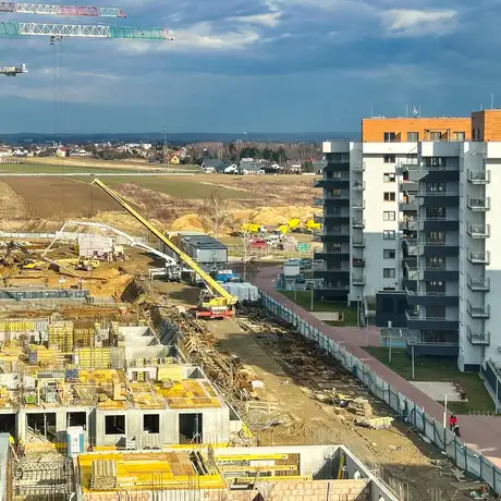 Rzeszów - IV etap budowy osiedla Bella Dolina na ul. Lubelskiej [styczeń 2025] - fot 27
