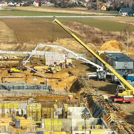 Rzeszów - IV etap budowy osiedla Bella Dolina na ul. Lubelskiej [styczeń 2025] - fot 10