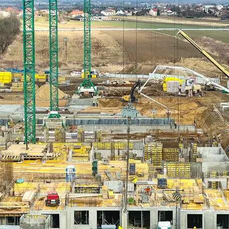 Rzeszów - IV etap budowy osiedla Bella Dolina na ul. Lubelskiej [styczeń 2025] - fot 25