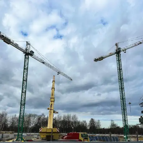 Rzeszów - IV etap budowy osiedla Bella Dolina na ul. Lubelskiej [styczeń 2025] - fot 5