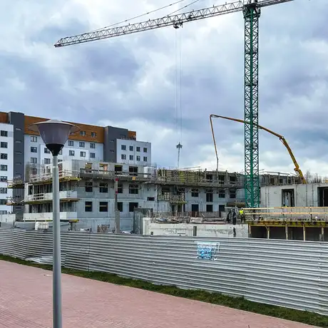 Rzeszów - IV etap budowy osiedla Bella Dolina na ul. Lubelskiej [styczeń 2025] - fot 35