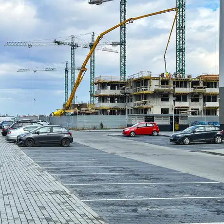 Rzeszów - IV etap budowy osiedla Bella Dolina na ul. Lubelskiej [styczeń 2025] - fot 36