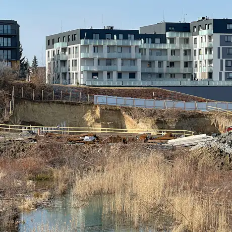 Rzeszów - Budowa wielorodzinnych budynków mieszkalnych przy ul. Sieciecha w Rzeszowie [marzec 2025] - fot 20
