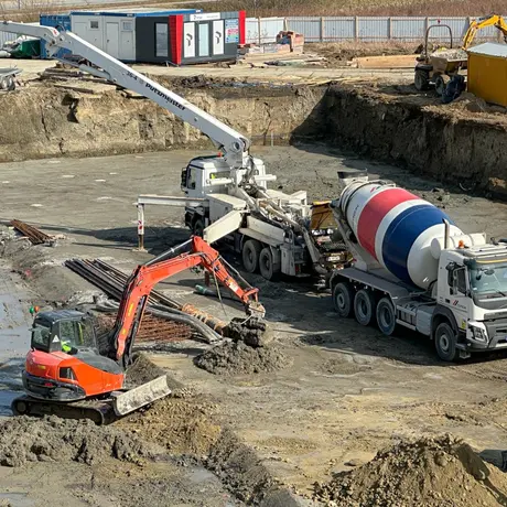 Rzeszów - Budowa wielorodzinnych budynków mieszkalnych przy ul. Sieciecha w Rzeszowie [marzec 2025] - fot 10