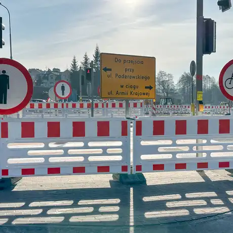 Rzeszów - Przebudowa skrzyżowania al. Armii Krajowej i ul. Krzyżanowskiego [marzec 2025] - fot 20