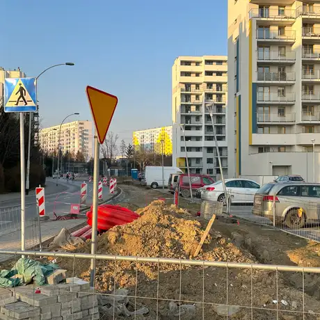 Rzeszów - Rozbudowa ul. Granicznej w Rzeszowie [marzec 2025] - fot 17