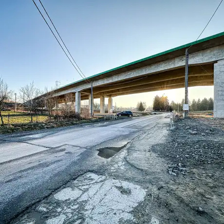 Rzeszów - Budowa drogi ekspresowej S19 Rzeszów Południe - Babica [marzec 2025] - fot 20