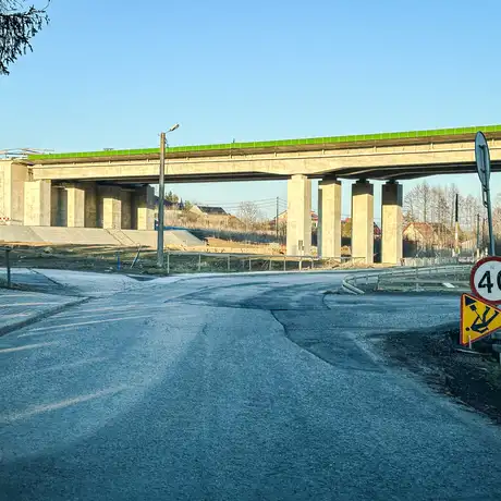 Rzeszów - Budowa drogi ekspresowej S19 Rzeszów Południe - Babica [marzec 2025] - fot 24