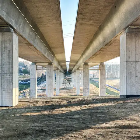 Rzeszów - Budowa drogi ekspresowej S19 Rzeszów Południe - Babica [marzec 2025] - fot 31