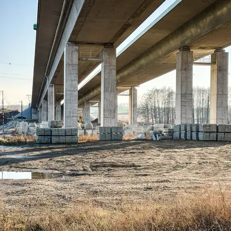 Rzeszów - Budowa drogi ekspresowej S19 Rzeszów Południe - Babica [marzec 2025] - fot 7
