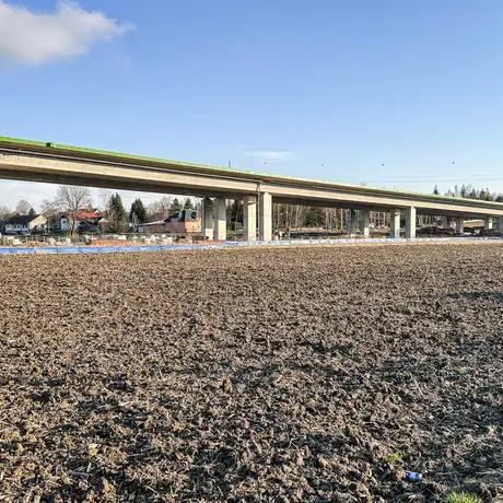 Rzeszów - Budowa drogi ekspresowej S19 Rzeszów Południe - Babica [marzec 2025] - fot 5