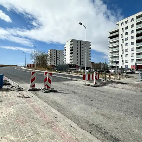 Rzeszów - Budowa dróg łączących ul. Wołyńską z ul. Potokową – Etap I [kwiecień 2025] - fot 4