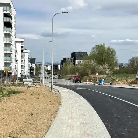 Rzeszów - Budowa dróg łączących ul. Wołyńską z ul. Potokową – Etap I [kwiecień 2025] - fot 7