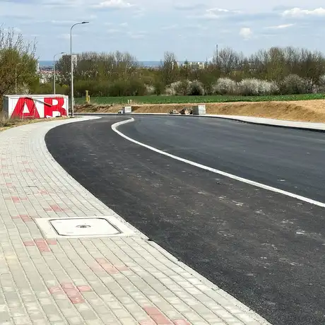 Rzeszów - Budowa dróg łączących ul. Wołyńską z ul. Potokową – Etap I [kwiecień 2025] - fot 1