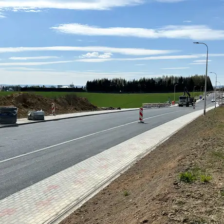 Rzeszów - Budowa dróg łączących ul. Wołyńską z ul. Potokową – Etap I [kwiecień 2025] - fot 9