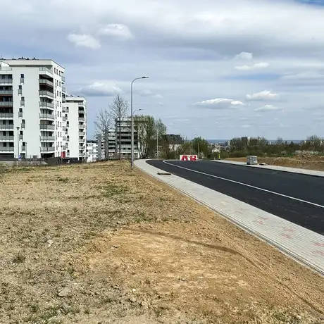 Rzeszów - Budowa dróg łączących ul. Wołyńską z ul. Potokową – Etap I [kwiecień 2025] - fot 10