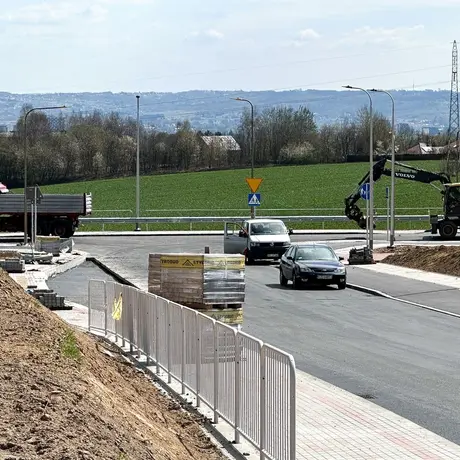 Rzeszów - Budowa dróg łączących ul. Wołyńską z ul. Potokową – Etap I [kwiecień 2025] - fot 2