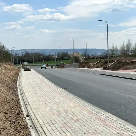 Rzeszów - Budowa dróg łączących ul. Wołyńską z ul. Potokową – Etap I [kwiecień 2025] - fot 11
