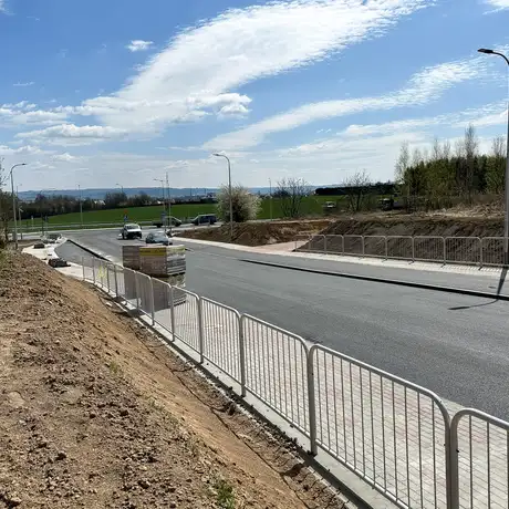 Rzeszów - Budowa dróg łączących ul. Wołyńską z ul. Potokową – Etap I [kwiecień 2025] - fot 16