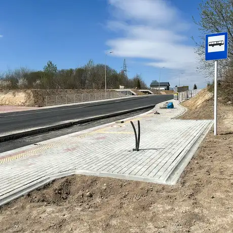 Rzeszów - Budowa dróg łączących ul. Wołyńską z ul. Potokową – Etap I [kwiecień 2025] - fot 18
