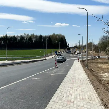 Rzeszów - Budowa dróg łączących ul. Wołyńską z ul. Potokową – Etap I [kwiecień 2025] - fot 17