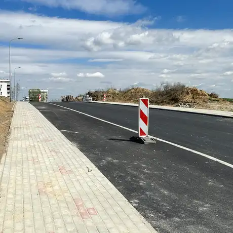 Rzeszów - Budowa dróg łączących ul. Wołyńską z ul. Potokową – Etap I [kwiecień 2025] - fot 19