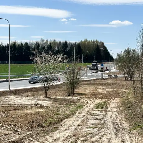 Rzeszów - Budowa dróg łączących ul. Wołyńską z ul. Potokową – Etap I [kwiecień 2025] - fot 22