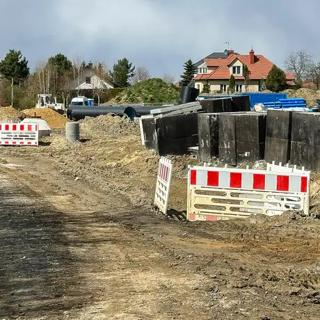 Rzeszów - Budowa połączenia al. Krzyżanowskiego z ul. Wieniawskiego [kwiecień 2025] - fot 7