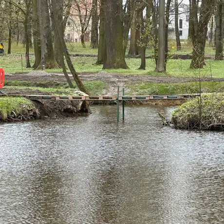 Rzeszów - Rewitalizacja parku na osiedlu Słocina [kwiecień 2025] - fot 20
