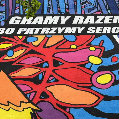 Rzeszów - Nowy mural przy ul. Dąbrowskiego 25 w Rzeszowie - fot 4