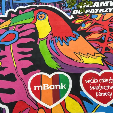 Rzeszów - Nowy mural przy ul. Dąbrowskiego 25 w Rzeszowie - fot 5