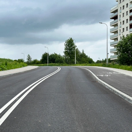 Rzeszów - Gotowy I etap budowy dróg łączących ul. Wołyńską z ul. Potokową - fot 14