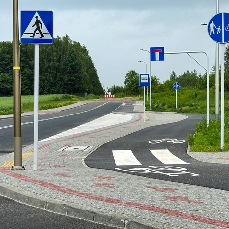 Rzeszów - Gotowy I etap budowy dróg łączących ul. Wołyńską z ul. Potokową - fot 10