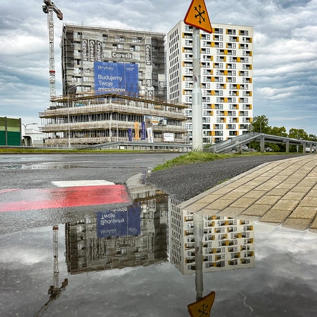 Rzeszów - II etap budowy kompleksu KrakoVska w Rzeszowie [czerwiec 2025] - fot 8