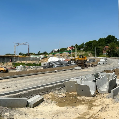 Rzeszów - Nowe zdjęcia z budowy Wisłokostrady [czerwiec 2025] - fot 5
