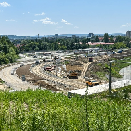 Rzeszów - Nowe zdjęcia z budowy Wisłokostrady [czerwiec 2025] - fot 1