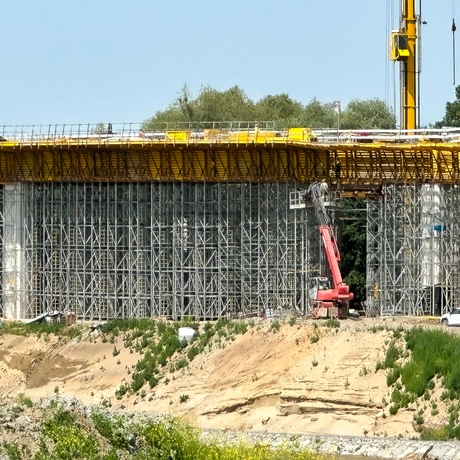 Rzeszów - Nowe zdjęcia z budowy Wisłokostrady [czerwiec 2025] - fot 26