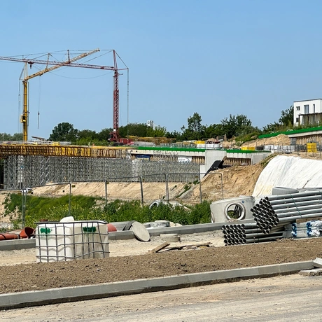 Rzeszów - Nowe zdjęcia z budowy Wisłokostrady [czerwiec 2025] - fot 23